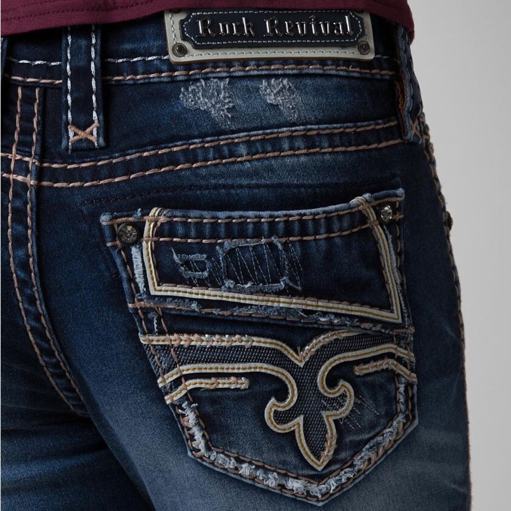 Rock Revival Caro Stretch Cropped Jean